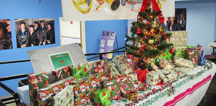 Plaza College Toy Drive for GMHC